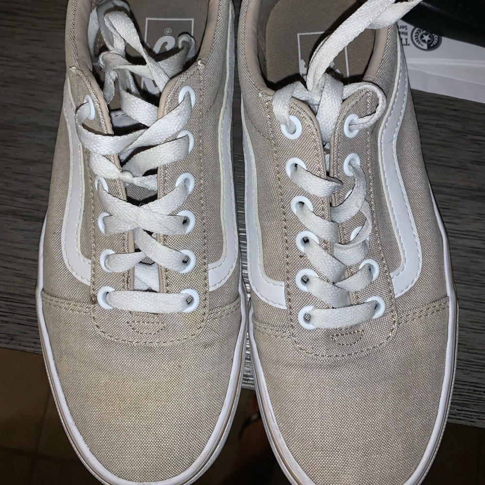 Gray vans size 7.5